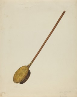 Warming Pan, 1937. Creator: Marie Famularo.