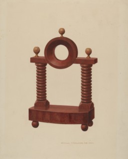 Watch Holder, c. 1939. Creator: William H Edwards.