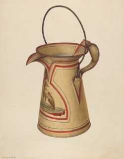 Water Can, c. 1939. Creator: Mildred Ford.