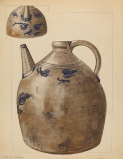 Water Jug, c. 1937. Creator: Yolande Delasser.