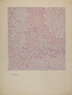 Woven Textile, 1935/1942. Creator: Byron Dingman.