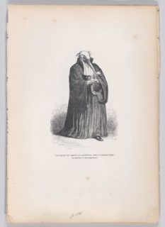 A Stork was called to the presidency... from Scenes from the Private and Public Lif..., ca. 1837-47. Creator: Joseph Hippolyte Jules Caque.