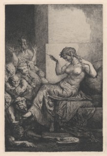 Allegorie, 19th century. Creator: François-Nicolas Chifflart.