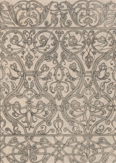 Copies after the 'Livre contenant passement de moresques' (plate 16), 19th century (?). Creator: Jacques Androuet Du Cerceau.