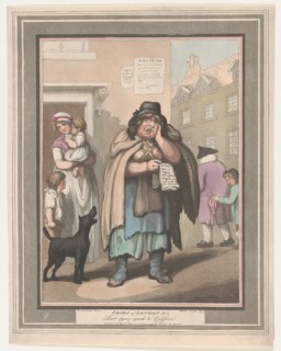 Cries of London, No. 3: Last Dying Speech and Confession, February 20, 1799. Creator: Henri Merke.