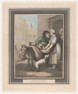 Cries of London, No. 4: Do You Want Any Brickdust?, February 20, 1799. Creator: Henri Merke.