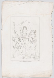 Der Schweizerbund (The Oath on the Rütli), 1806. Creator: Franz Hegi.