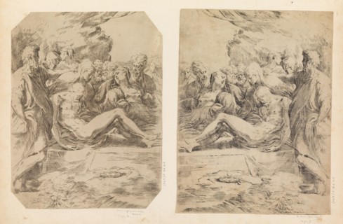 Entombment, ca. 1595-1600. Creator: Guido Reni.