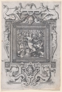 Furniture Design, 1565-70. Creator: Jacques Androuet Du Cerceau.