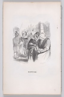 Gotton from The Complete Works of Béranger, 1836. Creator: Jean Ignace Isidore Gerard.