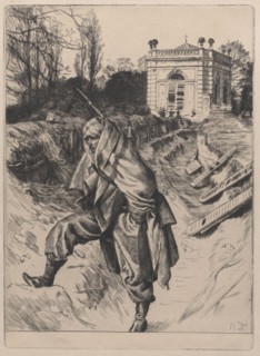 Grand'Garde (Souvenir of the Siege of Paris), 1878. Creator: James Tissot.