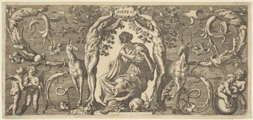 Hearing (Auditus), from Quinque Sensuum (Five Senses), ca. 1655. Creator: Francis Cleyn.