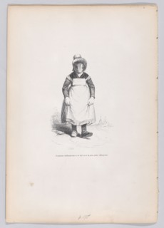 I ordinarily opened the ball with the prettiest villager from Scenes from the Priva..., ca. 1837-47. Creator: Joseph Hippolyte Jules Caque.