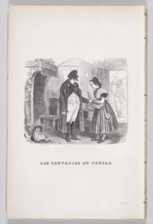 Memories of the People from The Complete Works of Béranger, 1836. Creators: Jean Ignace Isidore Gerard, Lacoste.
