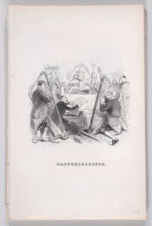 Nebuchadnezzar from The Complete Works of Béranger, 1836. Creator: John Thompson.