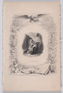 Octavie, from The Songs of Béranger, 1829. Creator: Melchior Péronard.