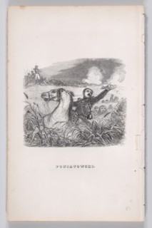 Poniatowski from The Complete Works of Béranger, 1836. Creator: Auguste Raffet.