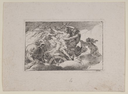 Rape of Persephone, ca. 1755-90., ca. 1755-90. Creator: Gaetano Gandolfi.