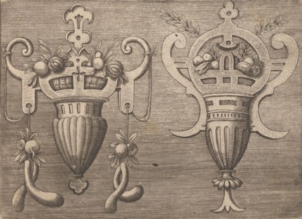 Targhe ed altri ornati di varie e capricciose invenzioni (Cartouches and other ornaments o..., 1773. Creator: Unknown.