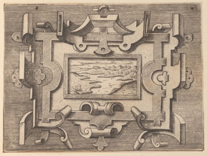 Targhe ed altri ornati di varie e capricciose invenzioni (Cartouches and other ornaments o..., 1773. Creator: Unknown.