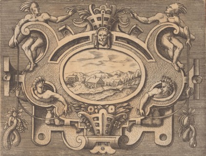 Targhe ed altri ornati di varie e capricciose invenzioni (Cartouches and other ornaments o..., 1773. Creator: Unknown.