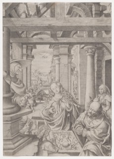 The Adoration of the Shepherds, ca. 1522-25. Creator: Frans Crabbe van Espleghem.
