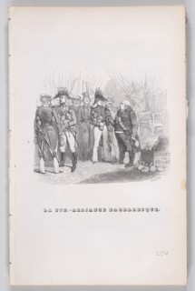The Barbaric Holy Alliance from The Complete Works of Béranger, 1836. Creator: Auguste Raffet.