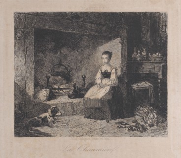 The Cottage (La Chaumière), 1800-50., 1800-50. Creator: François Jules Collignon.
