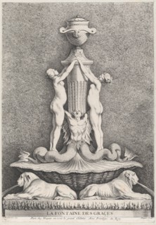 The Fountain of the Graces, 1737. Creator: Gabriel Huquier.