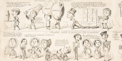 The Great Exhibition "Wot is to Be", Probable Results of The Industry of All Nations in Th..., 1850. Creator: George Augustus Sala.