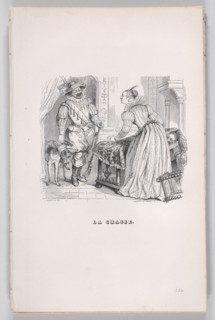 The Hunt from The Complete Works of Béranger, 1836. Creators: Louis-Henri Brevière, Cesar-Auguste Hebert.