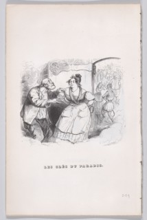 The Keys to Paradise from The Complete Works of Béranger, 1836. Creator: Pierre Francois Godard.