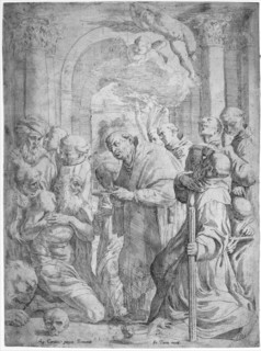 The Last Communion of Saint Jerome, 1584-1650. Creator: François Perrier.