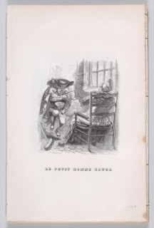 The Little Red Man from The Complete Works of Béranger, 1836. Creators: Louis-Henri Brevière, Cesar-Auguste Hebert.