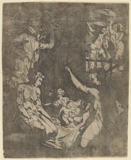 The Nativity, 1530-73. Creator: Geoffroy Dumoûtier.