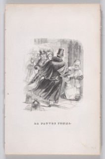 The Poor Woman from The Complete Works of Béranger, 1836. Creator: Jean Ignace Isidore Gerard.