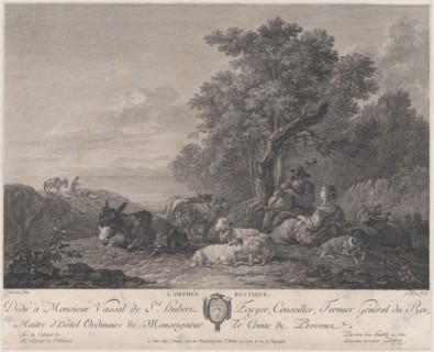 The Rustic Orpheus, late 18th, early 19th century. Creator: François Godefroy.