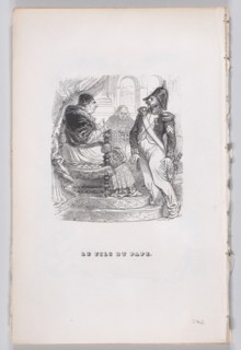 The Son of the Pope from The Complete Works of Béranger, 1836. Creator: H Designe.