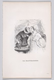 The Spanish Fly from The Complete Works of Béranger, 1836. Creator: Pierre Francois Godard.