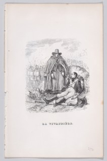 The Vivandière from The Complete Works of Béranger, 1836. Creator: Auguste Raffet.