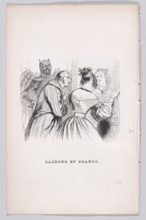 Ugliness and Beauty from The Complete Works of Béranger, 1836. Creator: Theodore Maurisset.