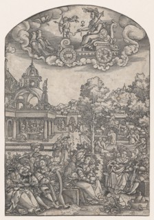 Venus, from The Seven Planets. Creator: Georg Pencz.