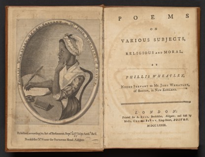 Poems on Various Subjects Religious and Moral, 1773. Creator: Unknown.