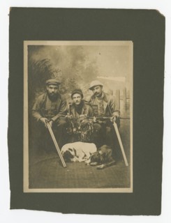 Photograph of a hunting party, ca. 1903. Creator: Unknown.