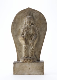 Buddhist tablet, Period of Division, Dated 574 CE. Creator: Unknown.