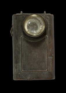 Army belt flashlight, 1917. Creator: Beacon Electric Works.