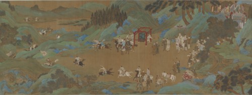 The Shanglin Park: Imperial Hunt, Ming or Qing dynasty, 17th century. Creator: Unknown.