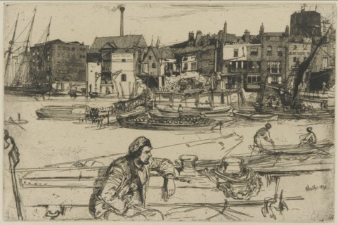 The Forge, 1861. Creator: James Abbott McNeill Whistler.