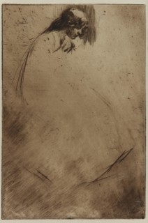 Jo's Bent Head, 1861. Creator: James Abbott McNeill Whistler.