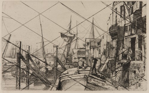 Limehouse, 1859. Creator: James Abbott McNeill Whistler.
